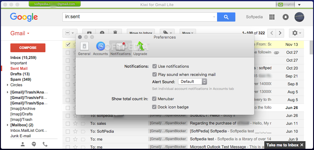 kiwi for gmail mac