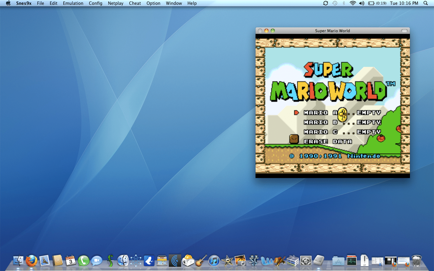 snes emulator mac online